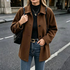 Women's Felted Single Breasted Coat