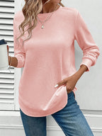 Women's Smooth Knit Round Neck Jumper