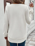 Women's Smooth Knit Round Neck Jumper
