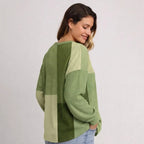 Women's Waffle Knit Henley Jumper