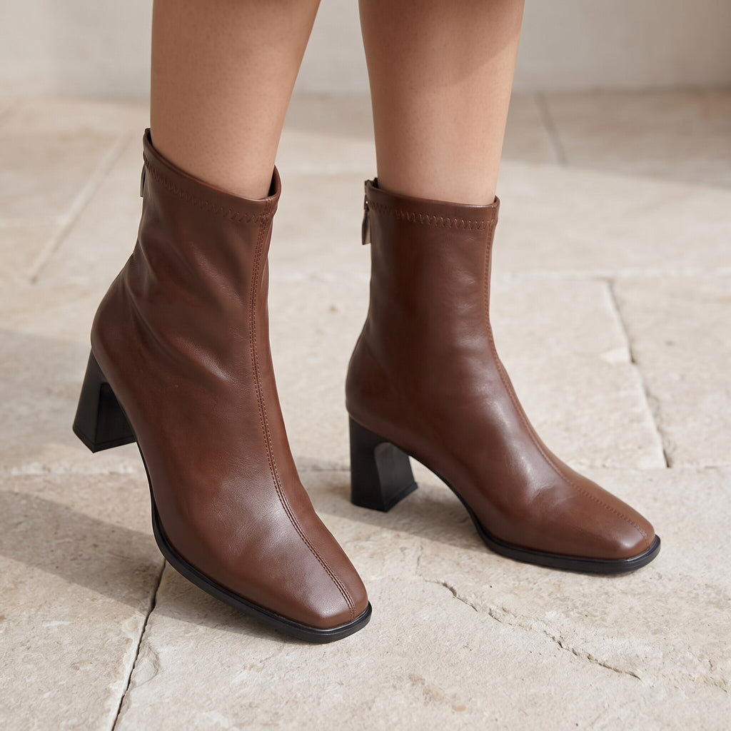 Women's Red Sock Ankle Boots