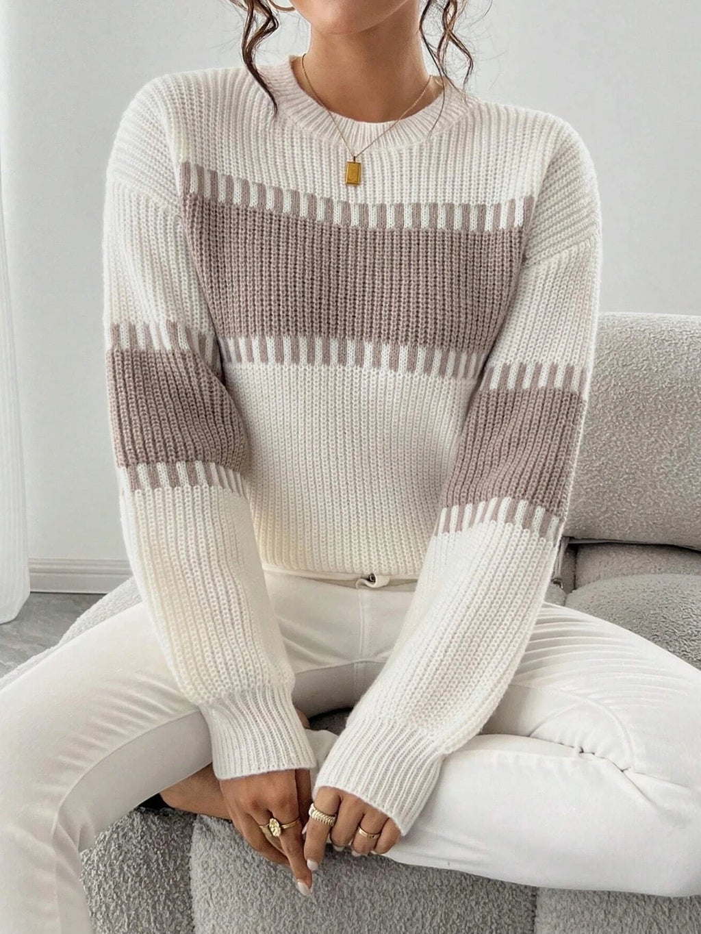 Women's Straight Cut Longline Knit Cardigan