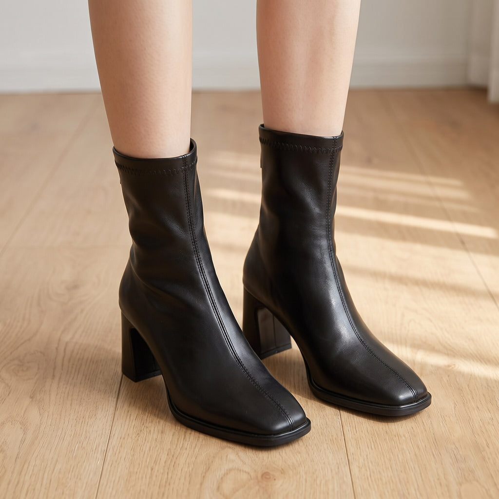 Women's Red Sock Ankle Boots