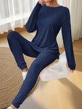 Women's Ribbed Knit Top and Legging Co-ord