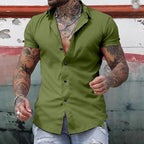Active Wear | Men's Short Sleeve T-Shirt with Breathable Fabric | Comfortable Fit for Movement 6