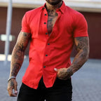 Active Wear | Men's Short Sleeve T-Shirt with Breathable Fabric | Comfortable Fit for Movement 7