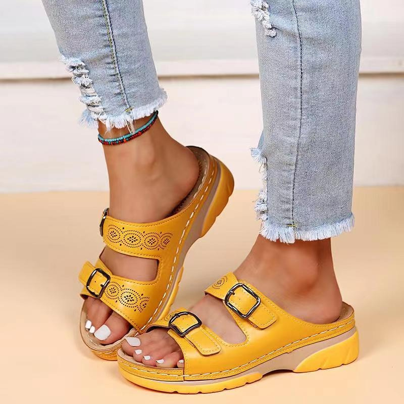 Ainsley Collection | Women's Sandals with Arch Support & Adjustable Straps | Comfortable Footwear for Everyday Wear 2