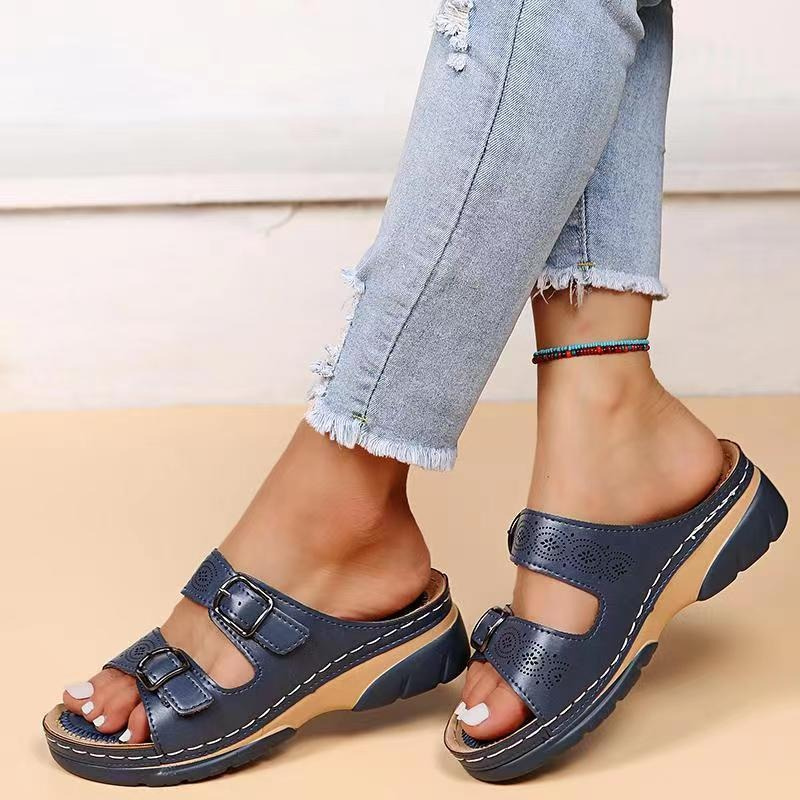 Ainsley Collection | Women's Sandals with Arch Support & Adjustable Straps | Comfortable Footwear for Everyday Wear 3