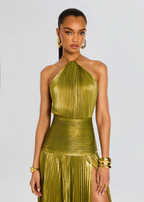 Alana | Long Sleeve Maxi Dress with Sensual Neckline & Flowing Comfort | Elegant Evening Wear 3