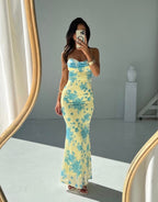 Annabelle Collection | Women's Floral Maxi Dress with Sleeveless Design | Elegant Summer Style for Effortless Comfort 2
