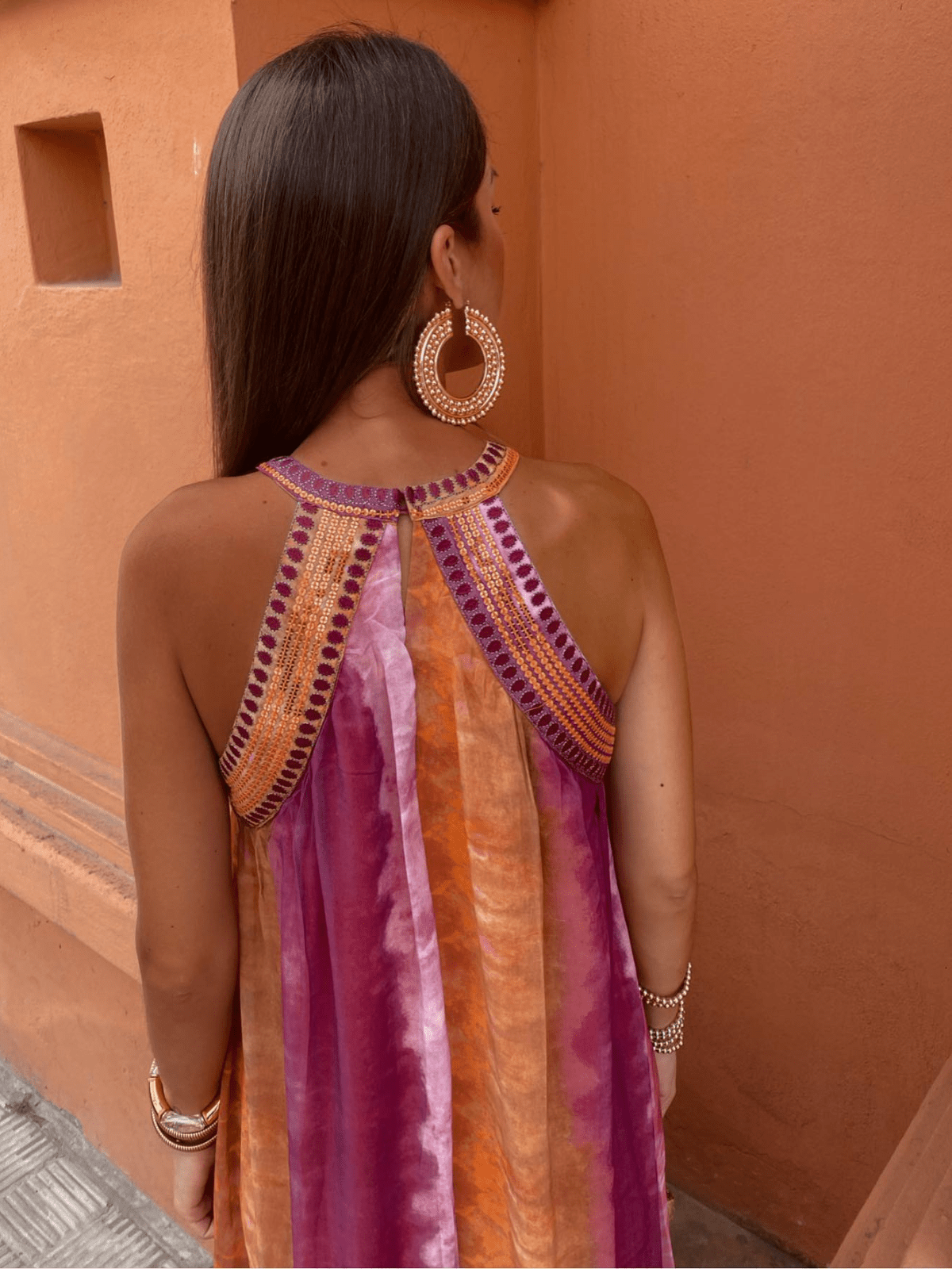Aster Collection | Women's Summer Dress with Figure-Softening Ombre Design | Elegant Comfort for Effortless Style 3