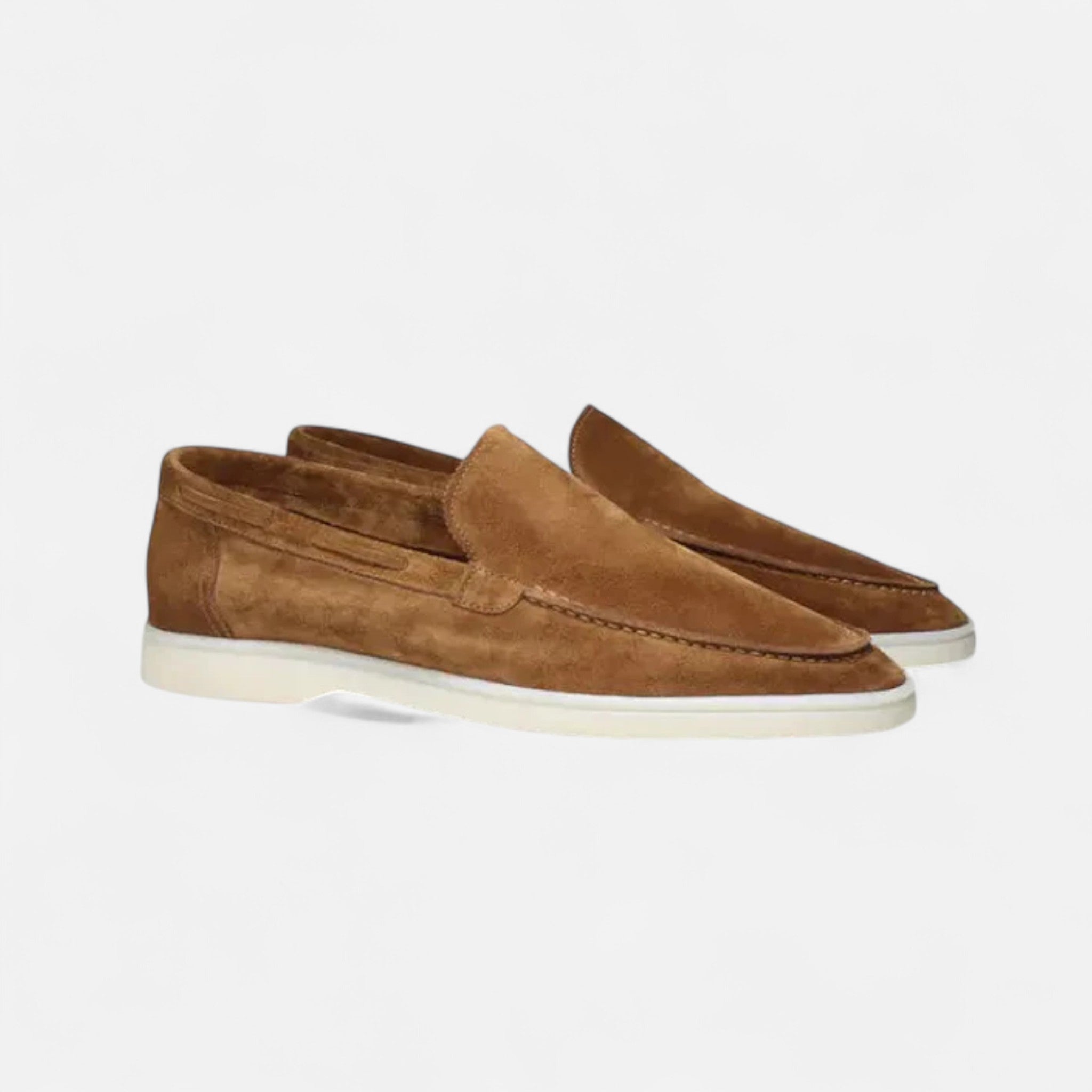 Aveline | Men's Suede Loafers with Cushioned Insole | Timeless Comfort for Every Occasion 0