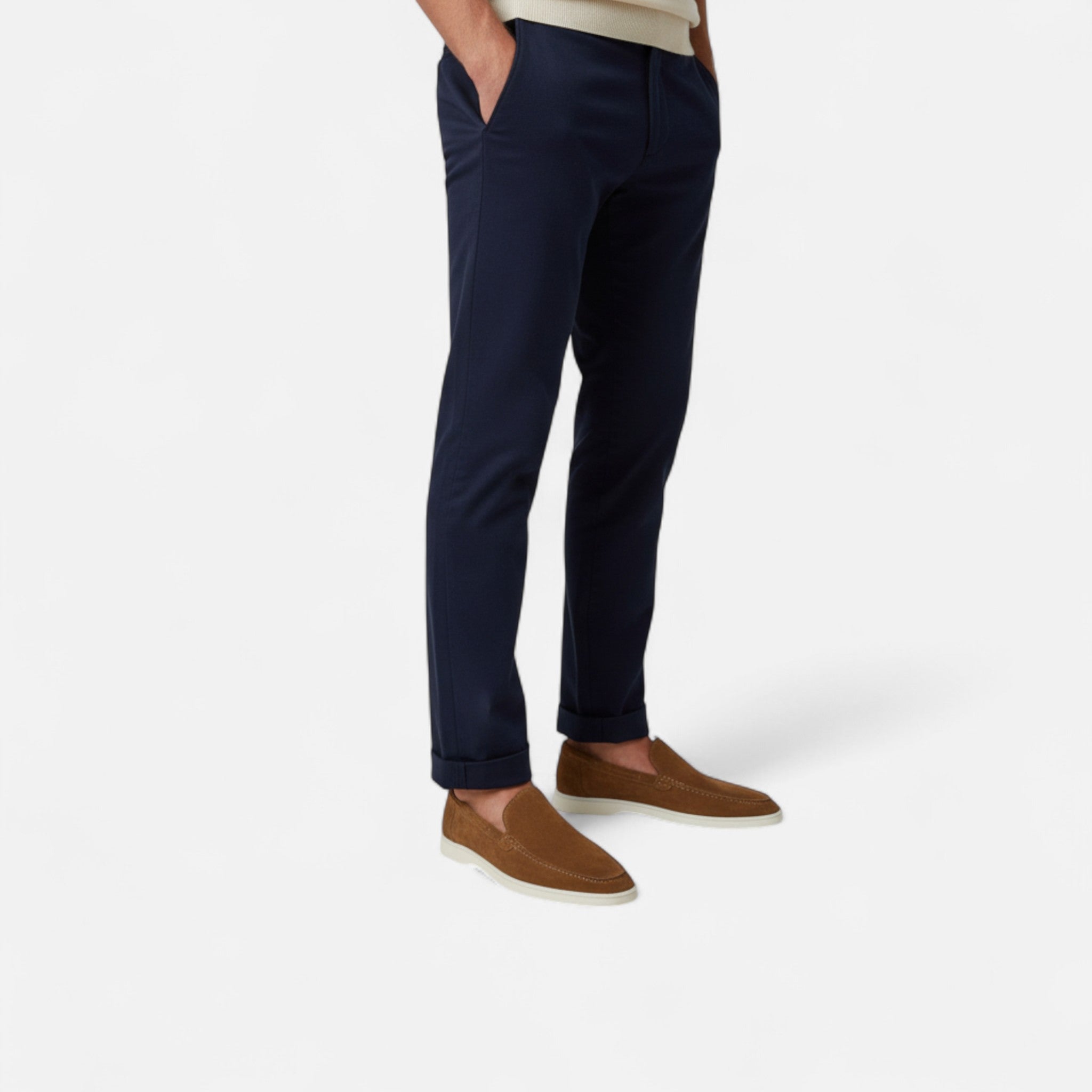 Aveline | Men's Suede Loafers with Cushioned Insole | Timeless Comfort for Every Occasion 6