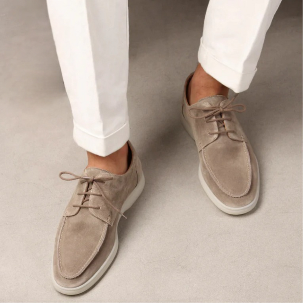 Belrois Men's Lace-Up Shoes | Comfortable Suede with Non-Slip Sole for Stylish Urban Wear 5