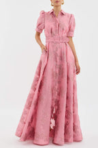 Bianca Collection | Women's Retro Wedding Guest Dress with High Waist | Elegant Vintage Style for Timeless Sophistication 1