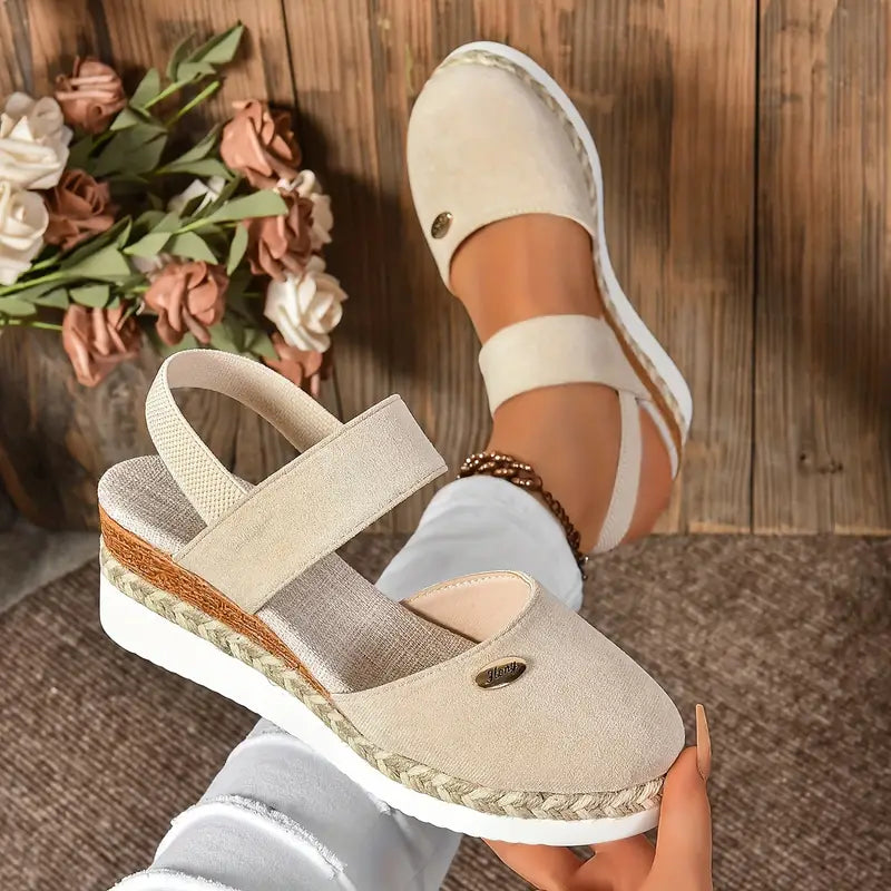 Blossom Collection | Women's Platform Sandals with Cushioned Sole | Stylish Comfort for All-Day Wear 0