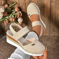Blossom Collection | Women's Platform Sandals with Cushioned Sole | Stylish Comfort for All-Day Wear 0
