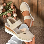 Blossom Collection | Women's Platform Sandals with Cushioned Sole | Stylish Comfort for All-Day Wear 0