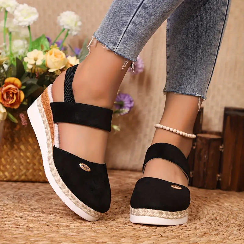 Blossom Collection | Women's Platform Sandals with Cushioned Sole | Stylish Comfort for All-Day Wear 2