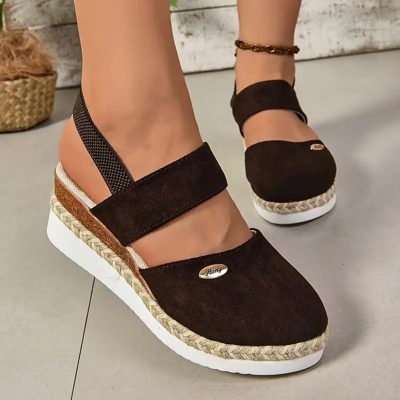 Blossom Collection | Women's Platform Sandals with Cushioned Sole | Stylish Comfort for All-Day Wear 6