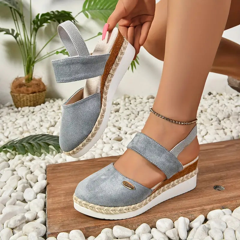 Blossom Collection | Women's Platform Sandals with Cushioned Sole | Stylish Comfort for All-Day Wear 7