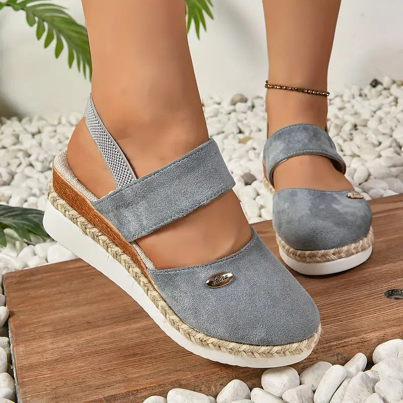 Blossom Collection | Women's Platform Sandals with Cushioned Sole | Stylish Comfort for All-Day Wear 8