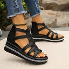 Blythe Collection | Women's Sandals with Cushioned Sole | Elegant Wedge Design for All-Day Comfort 7