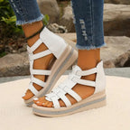Blythe Collection | Women's Sandals with Cushioned Sole | Elegant Wedge Design for All-Day Comfort 8