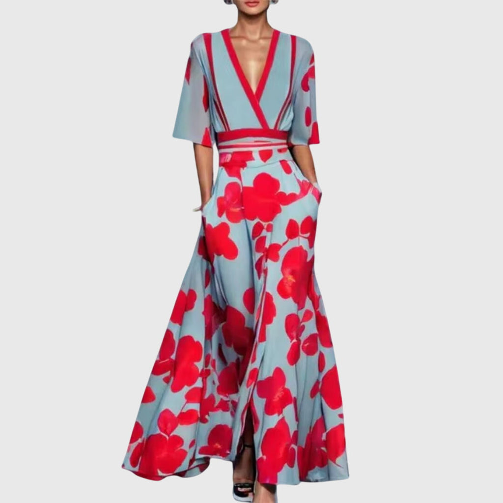 Candice Collection | Women's Dress with Flattering Silhouette | Elegant Floral Design for Wedding Guests 0