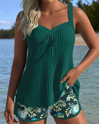 Cassandra | Women's Tankini Bathing Suit with Tummy Control & Beach Shorts | Stylish Comfort for Confident Swimming 3