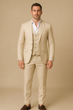 Classic Fit Men's Suit | Comfortable Formal Attire for Weddings and Events 1