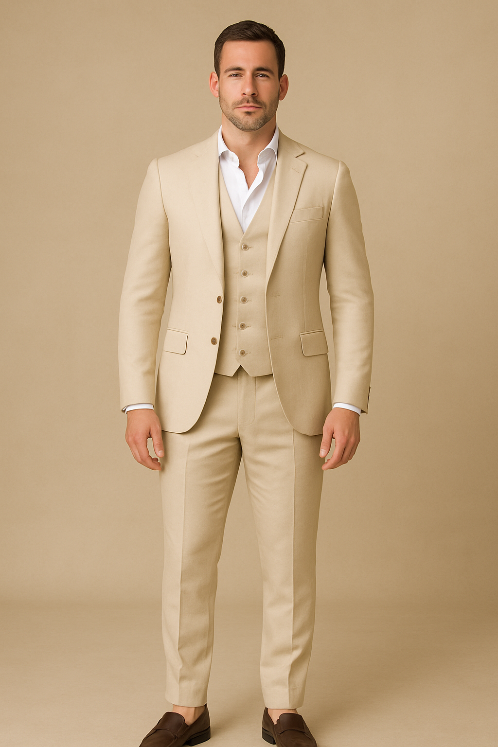 Classic Fit Men's Suit | Comfortable Formal Attire for Weddings and Events 1