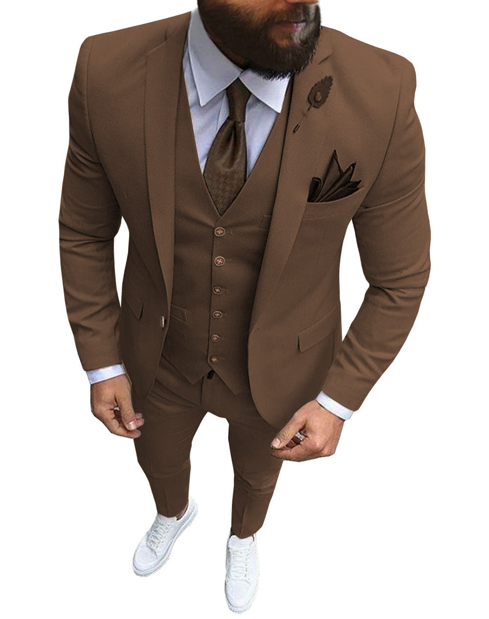 Classic Fit Men's Suit | Comfortable Formal Attire for Weddings and Events 3
