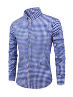 Classic Plaid Shirt | Men's Shirt with Tailored Fit | Soft Fabric for All-Day Comfort 0