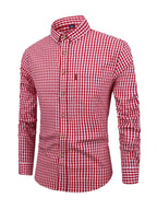 Classic Plaid Shirt | Men's Shirt with Tailored Fit | Soft Fabric for All-Day Comfort 2