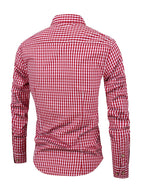 Classic Plaid Shirt | Men's Shirt with Tailored Fit | Soft Fabric for All-Day Comfort 3
