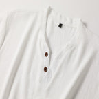 Classic V-Neck Men's Dress Shirt with Tailored Slim Fit | Stylish Comfort for Every Occasion 1