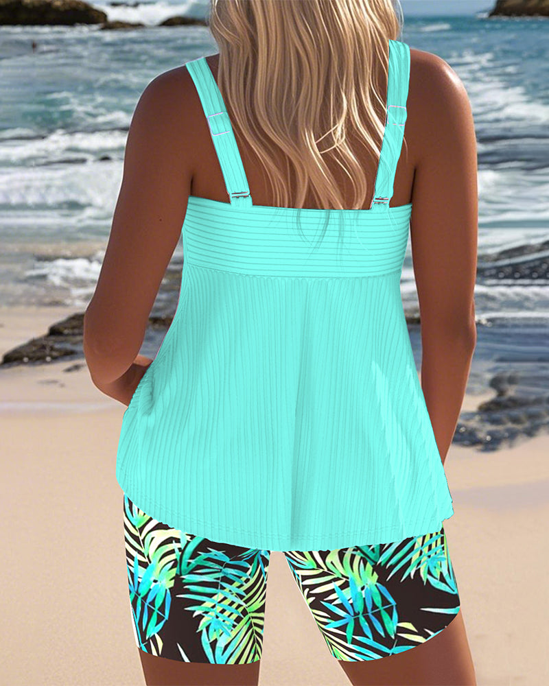 Colette | Women's Tankini Swimwear with Tummy Control | Vibrant Design for All-Day Comfort 1