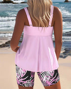 Colette | Women's Tankini Swimwear with Tummy Control | Vibrant Design for All-Day Comfort 3