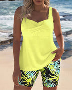 Colette | Women's Tankini Swimwear with Tummy Control | Vibrant Design for All-Day Comfort 6