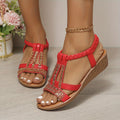 Darby | Women's Sandals with Rhinestone Woven Straps | Elegant Footwear for Summer Style 0