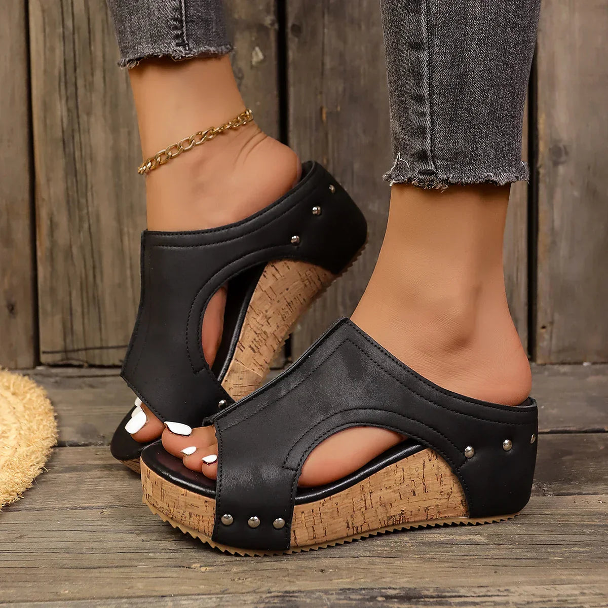 Diana | Women's Sandals with Chic Metallic Studs | Stylish Comfort for Everyday Elegance 2