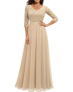 Diane™ | Women's White Lace Maxi Dress with Flattering Bodice | Elegant Fit for Formal Occasions 0