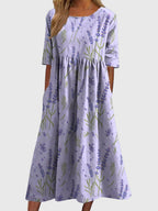 Djala Collection | Women's Dress with Embroidered Detail | Elegant Summer Dress for Effortless Style 2