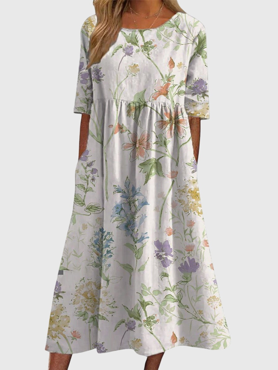 Djala Collection | Women's Dress with Embroidered Detail | Elegant Summer Dress for Effortless Style 3