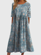 Djala Collection | Women's Dress with Embroidered Detail | Elegant Summer Dress for Effortless Style 4
