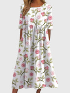 Djala Collection | Women's Dress with Embroidered Detail | Elegant Summer Dress for Effortless Style 7