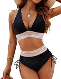 Edna™ | High Waisted Bikini Set with Push-Up Support | Chic Two-Piece for Flattering Confidence 0