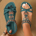 Elara | Women's Sandals with Orthopedic Support & Woven Design | Stylish Comfort for All-Day Wear 0