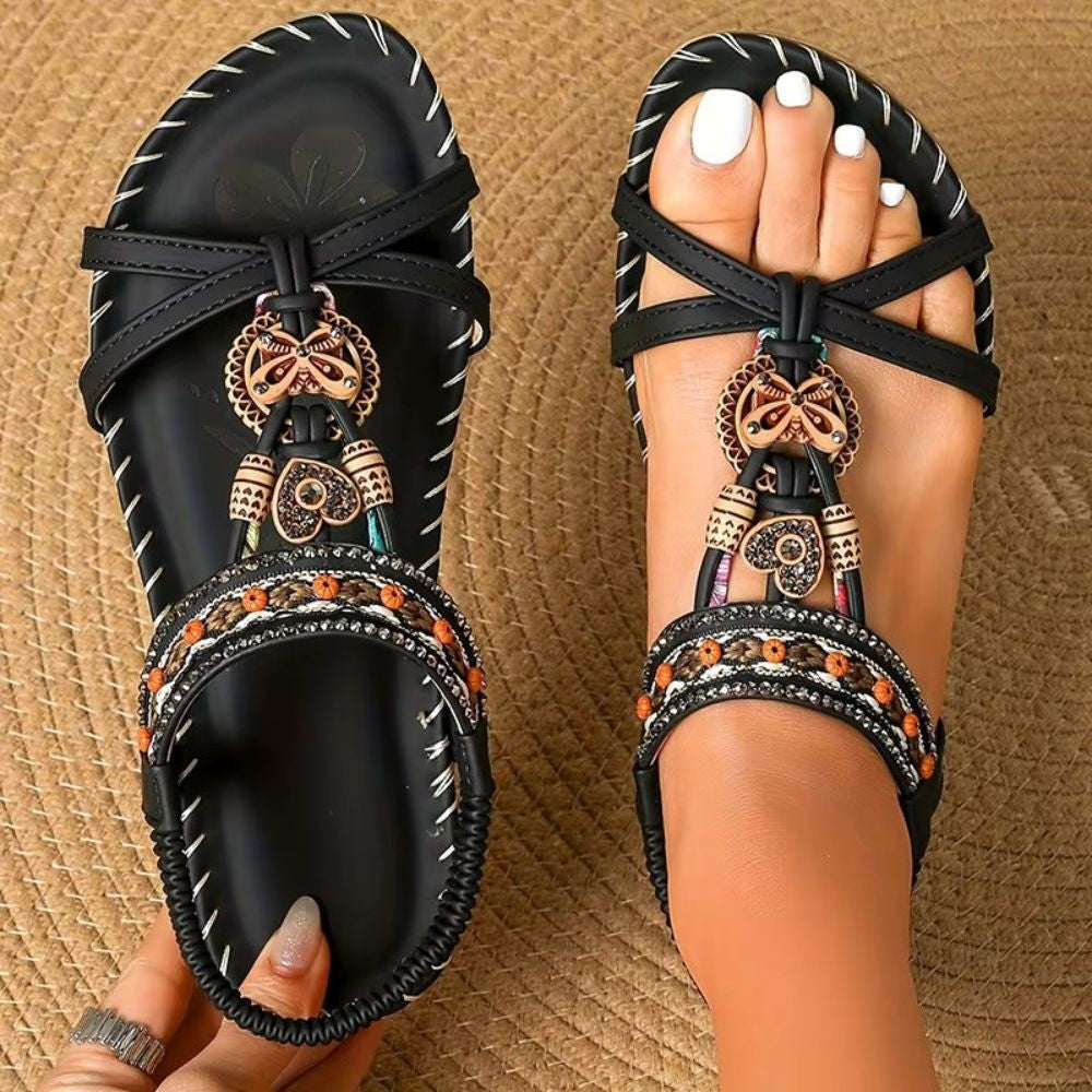 Elara | Women's Sandals with Orthopedic Support & Woven Design | Stylish Comfort for All-Day Wear 1